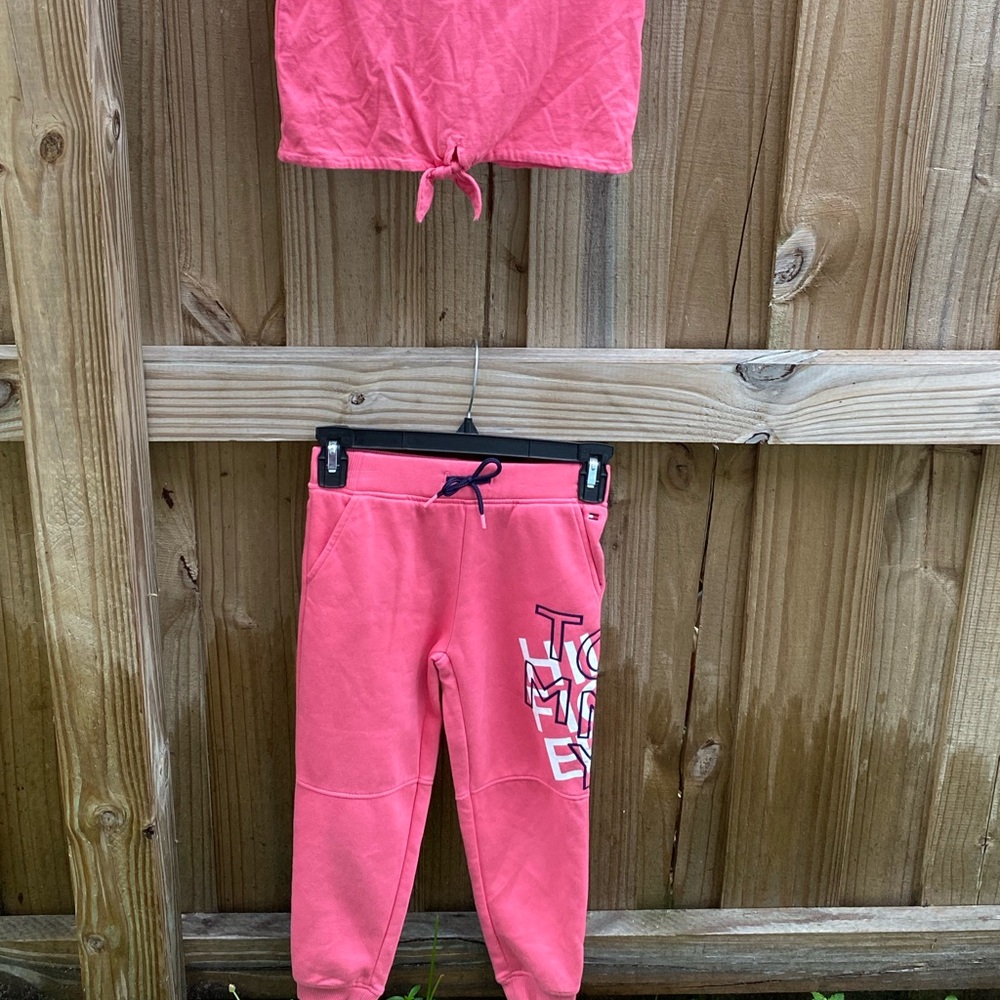 Tommy Hilfiger Pink Kids Sweatsuit